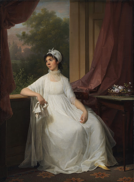 Portrait of Gertrud Hage née Heitmann 1798  1801