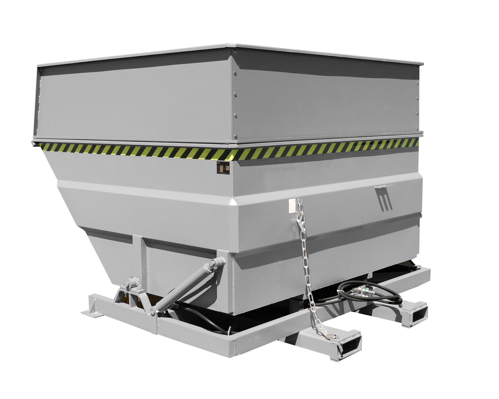 Kiepcontainer BKC-H 500, gelakt, Muisgrijs