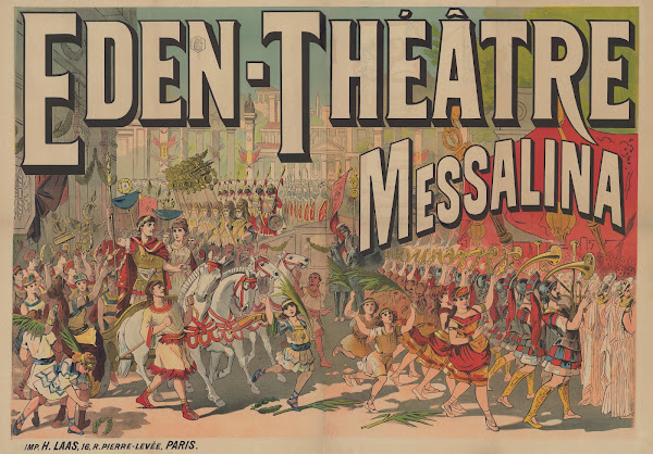 Eden Théâtre Messalina 1885