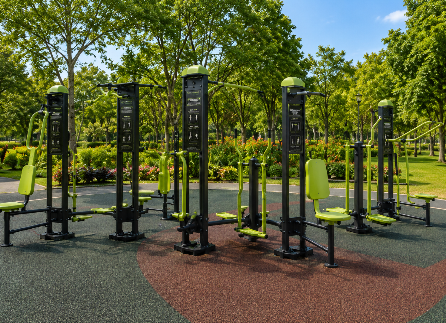 Open Park Equipment