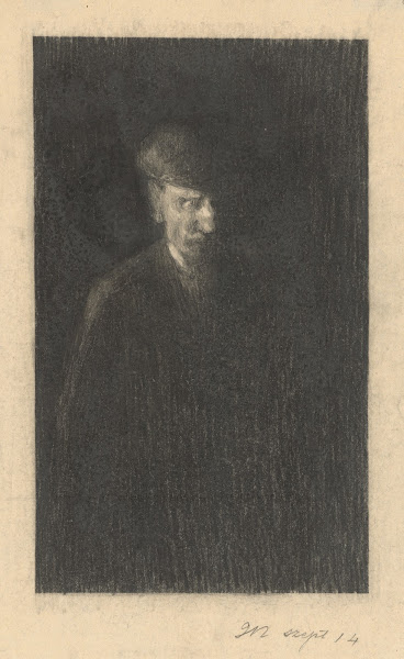Study of a Standing Man in a Hat 1911