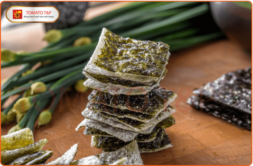 Snack rong biển chiên
