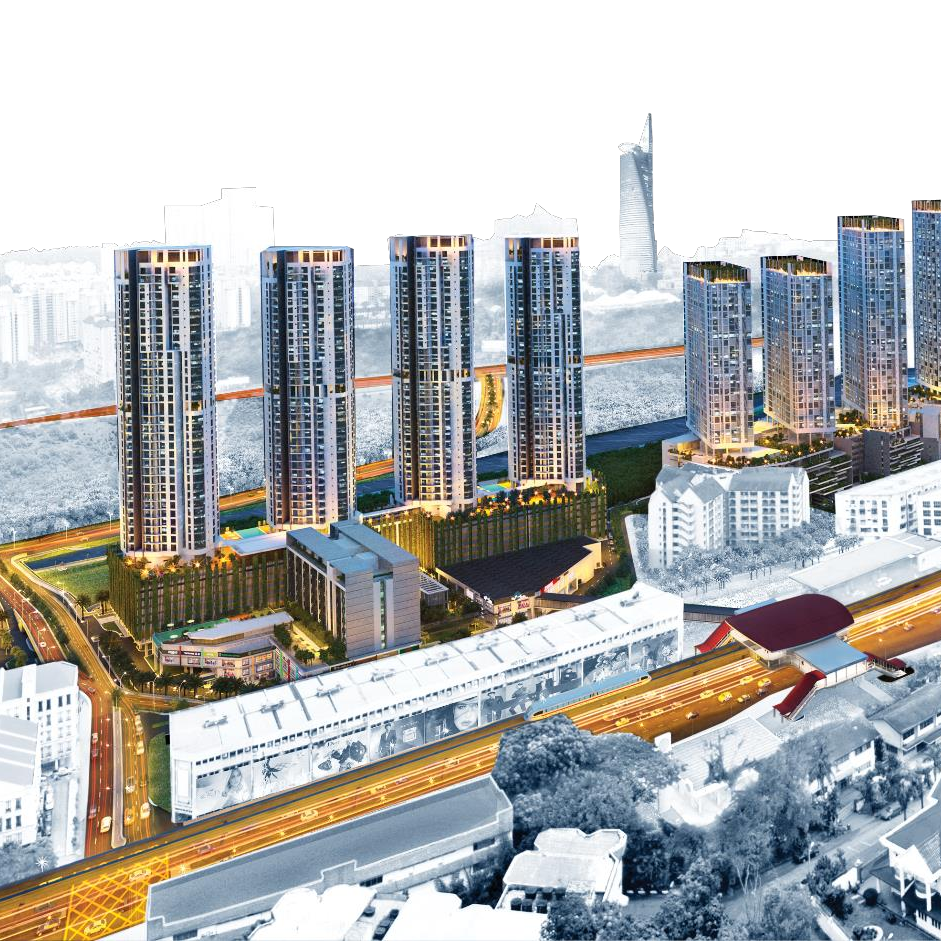 TRIA Seputeh — cityscape aerial view