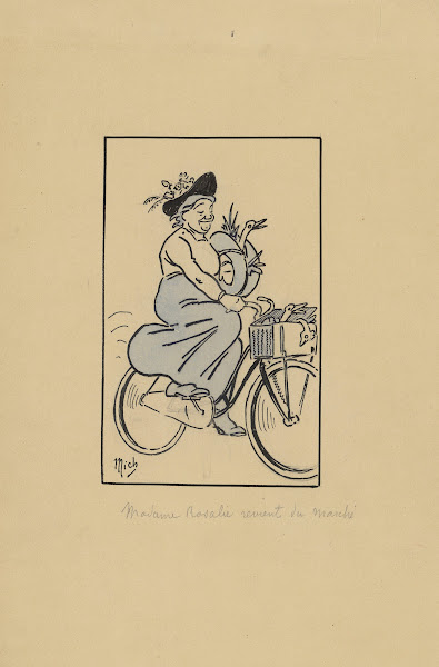 Madame Rosalie Revient Du Marché 1910