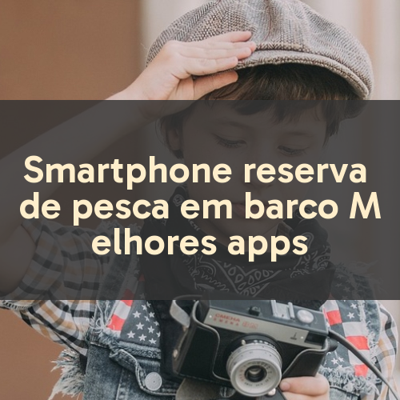 reserva de pesca em barco miniatura