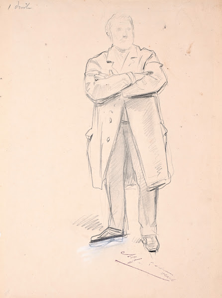 Study For The Panorama Du Siècle C 1889