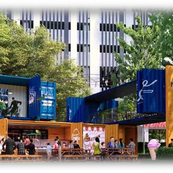 TRIA Seputeh — container f&b outlets