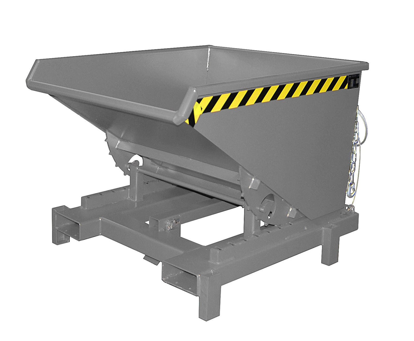 Zware lastenkieper SK 600, gelakt, Muisgrijs