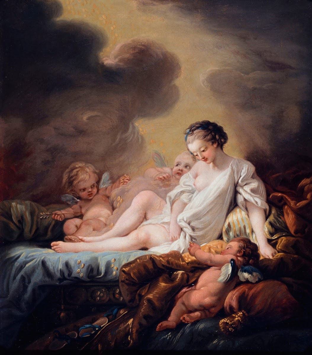 Danaé recevant la pluie dor 18th century