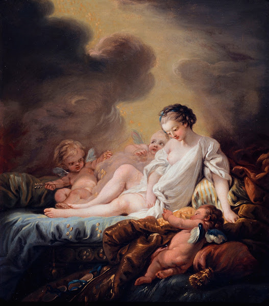 Danaé recevant la pluie dor 18th century