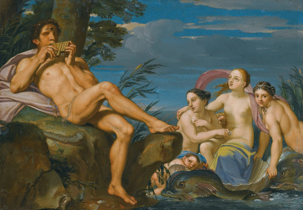 Polyphemus And Galatea 17th Century