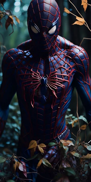 Action Figure, Outerwear, Sleeve, Spider-Man, Art Full HD iPhone Wallpaper Background