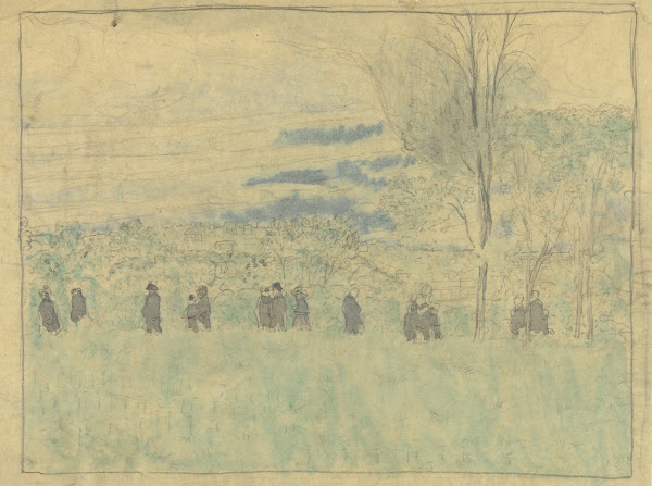 Landschap met wandelaars 1878   1940