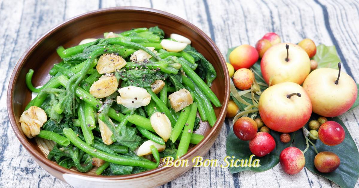 Đọt Bí Xào Tỏi