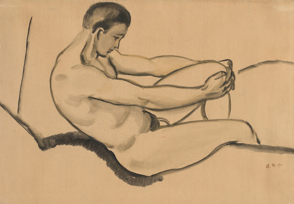 Male Nude 1912