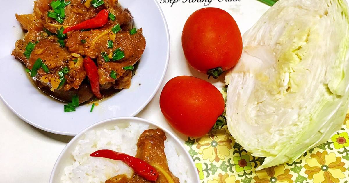 Sụn Heo Kho Tiêu