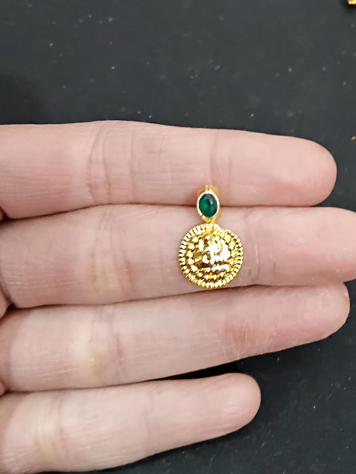 Oval Lakshmi Green-LK8-pack of 10