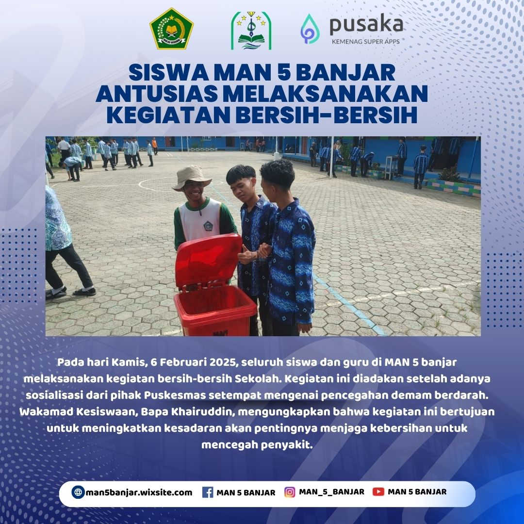 Bersih bersi Kamis