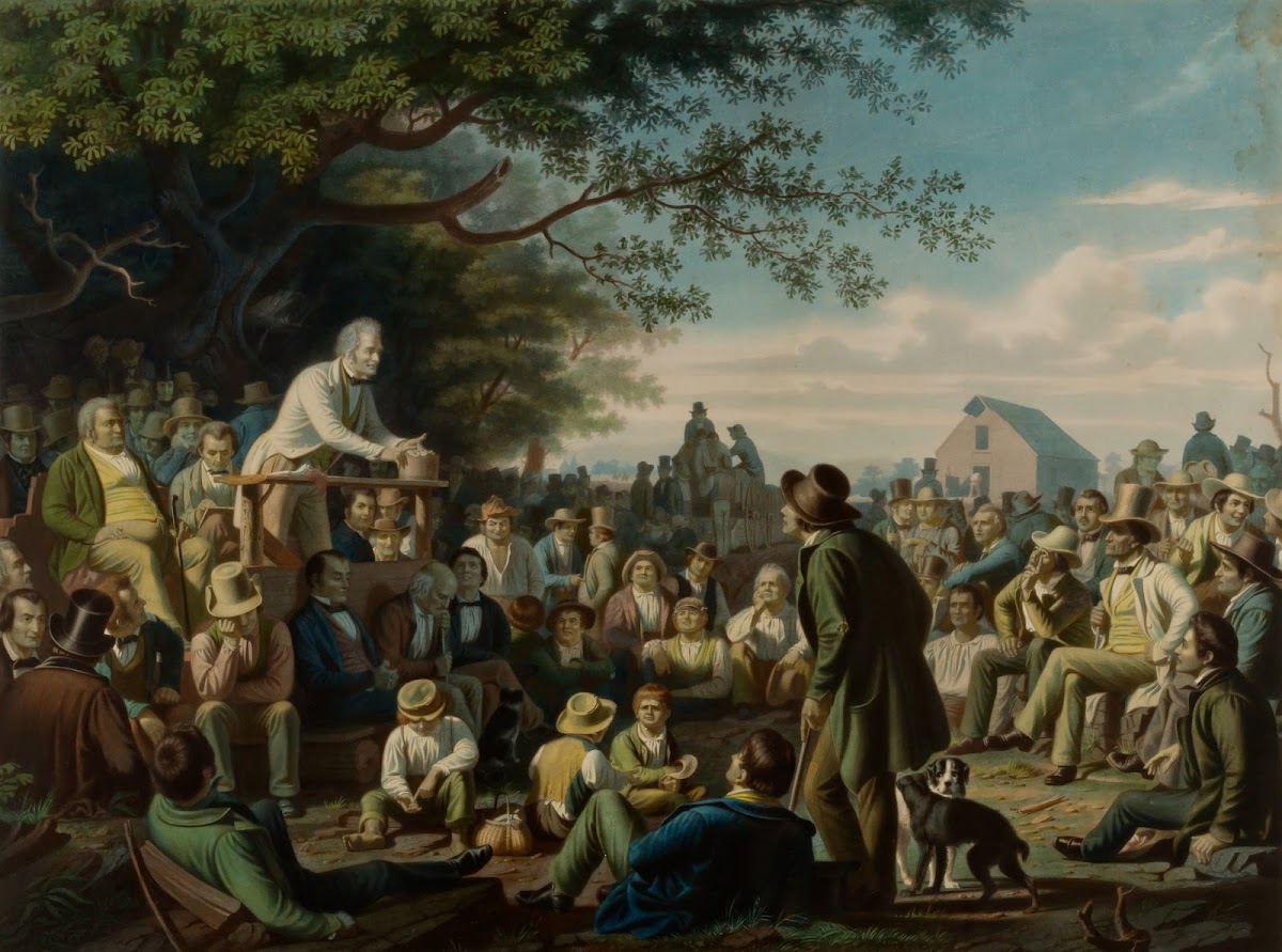 Stump Speaking 1856