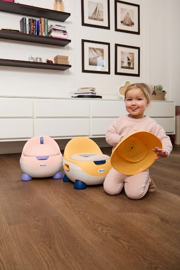 Children's potty Twins Penguin yellow