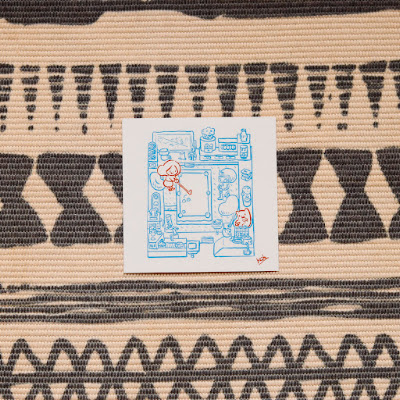 Tent Katchakul - Square Postcard
