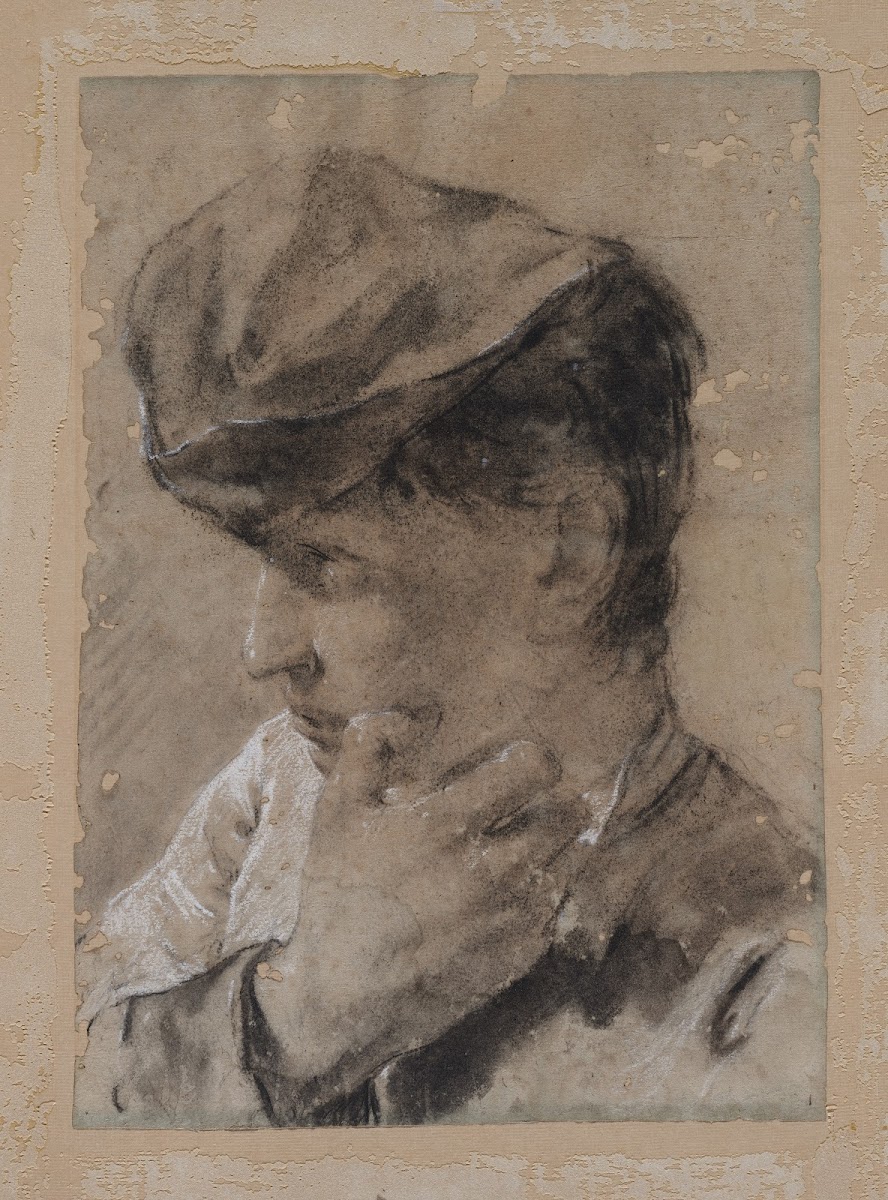 Head of a Young Man in a Cap first half 18th century