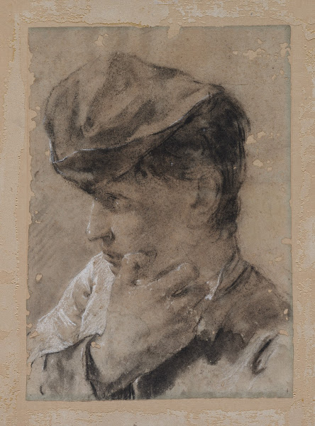 Head of a Young Man in a Cap first half 18th century