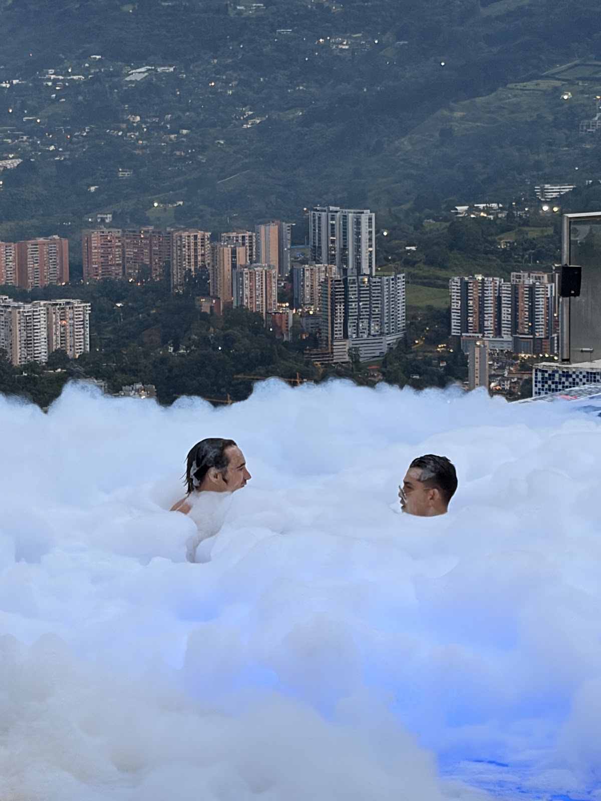 Medellín skyline — El Poblado