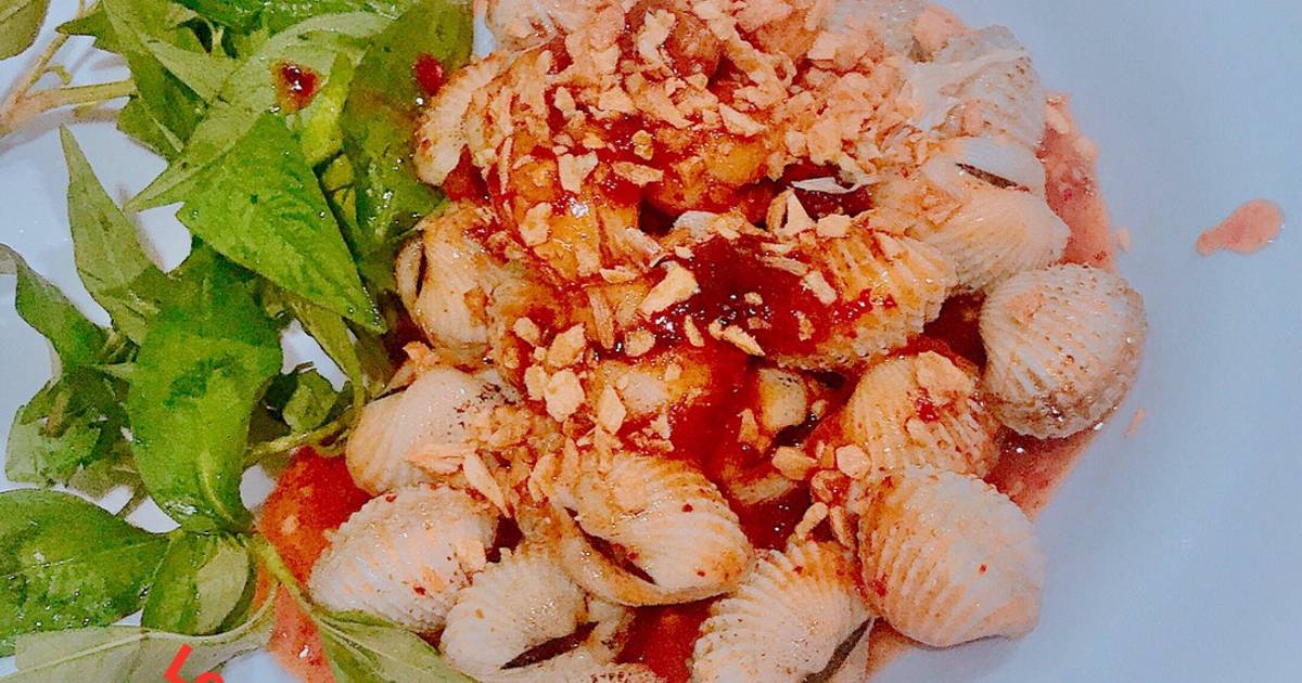 Sò huyết xào me👨‍🍳