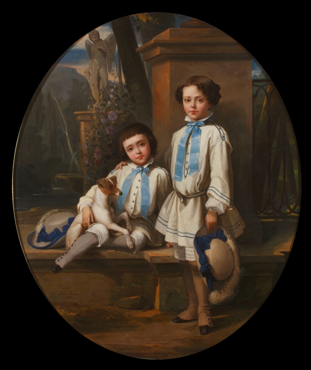 Alejandro and Luis Ferrant y Fischermans the Painters Nephews 1851