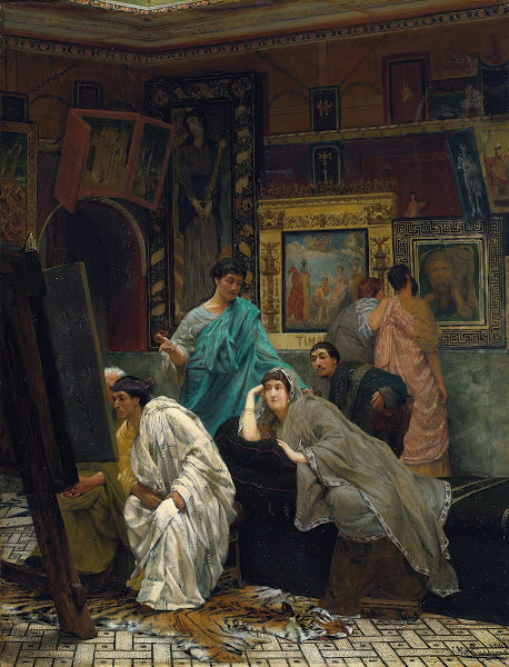 The Collector Of Pictures At The Time Of Augustus 1867