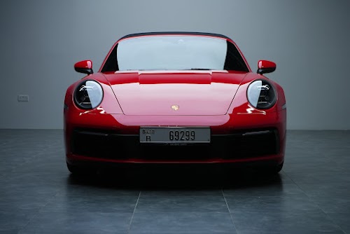Porsche 911 Targa Red