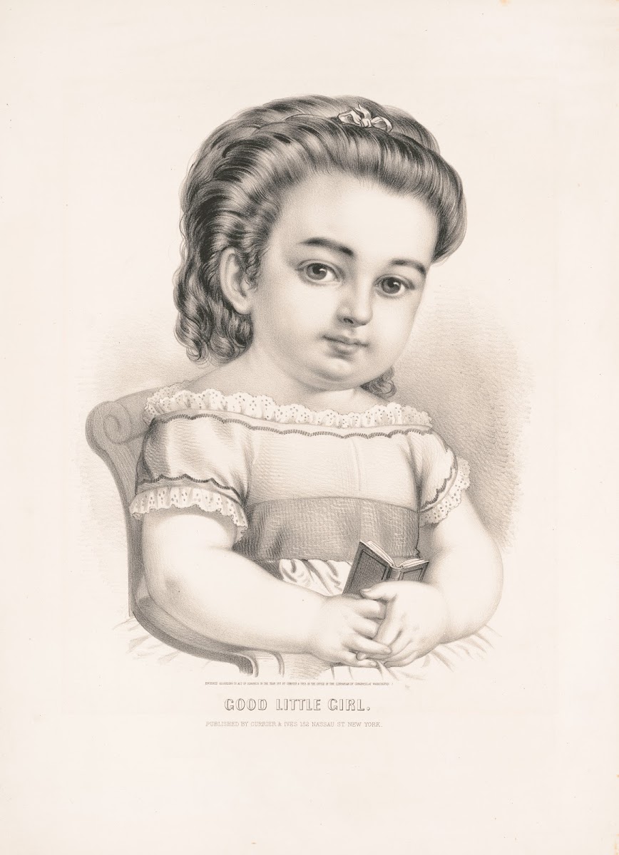 Good little girl 1871