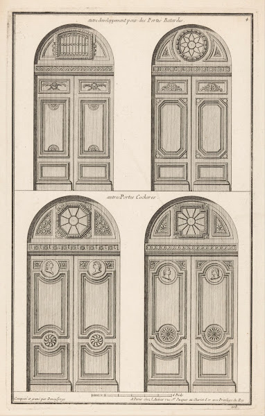 autre developpement pour des Portes Batardes autres Portes Cocheres 1767