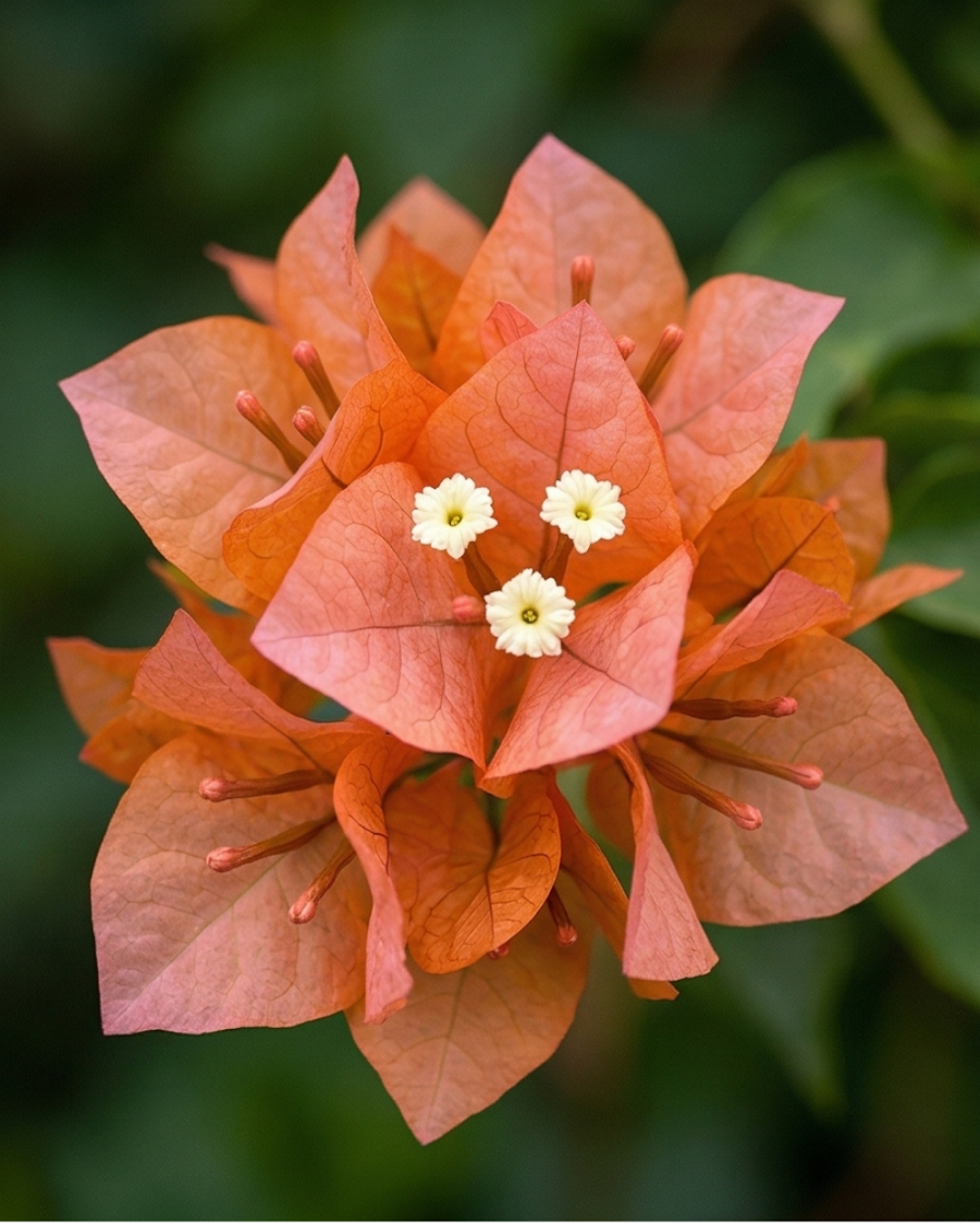 Imported Butterfly Orange Bougainvillea Plant — view 3