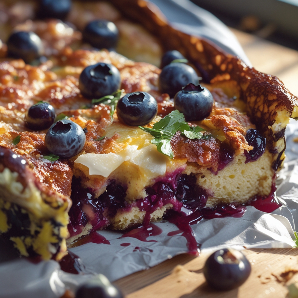 Final Overnight Blueberry French Toast Casserole Recipe – Easy & Delicious Breakfast