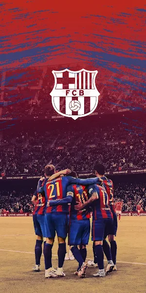 Barcelona, Messi, Football, Champions League Full HD iPhone Wallpaper Background