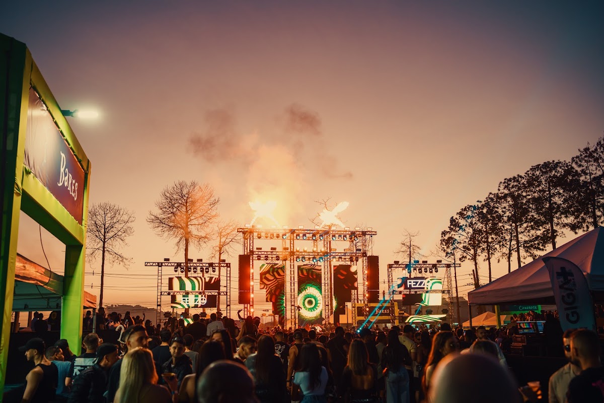 Palco iluminado