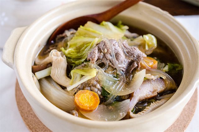 Lẩu Miến Bò Hàn Quốc