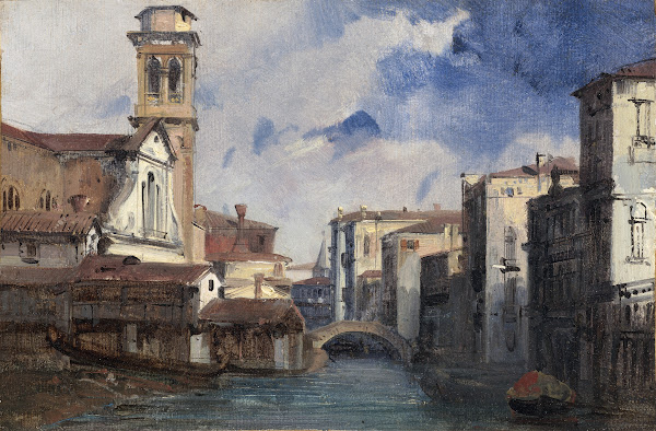 The Church of San Trovaso Venice 1830