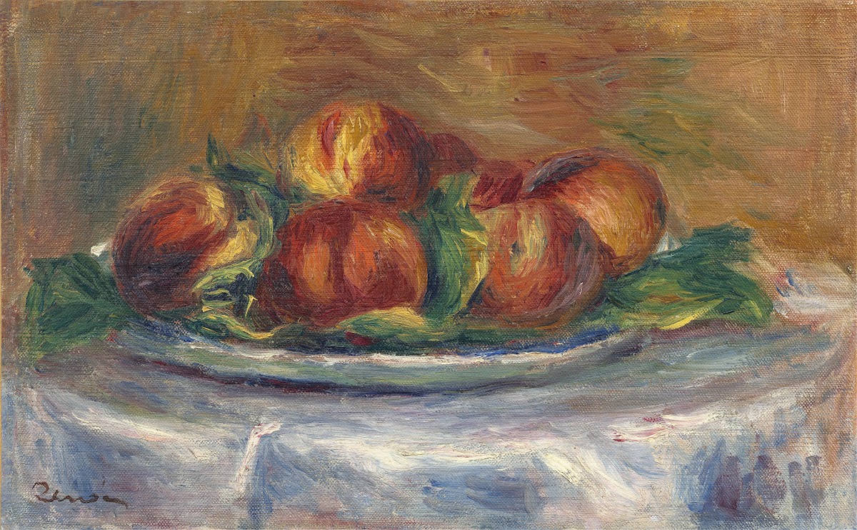 Peaches on a Plate 1902 1905