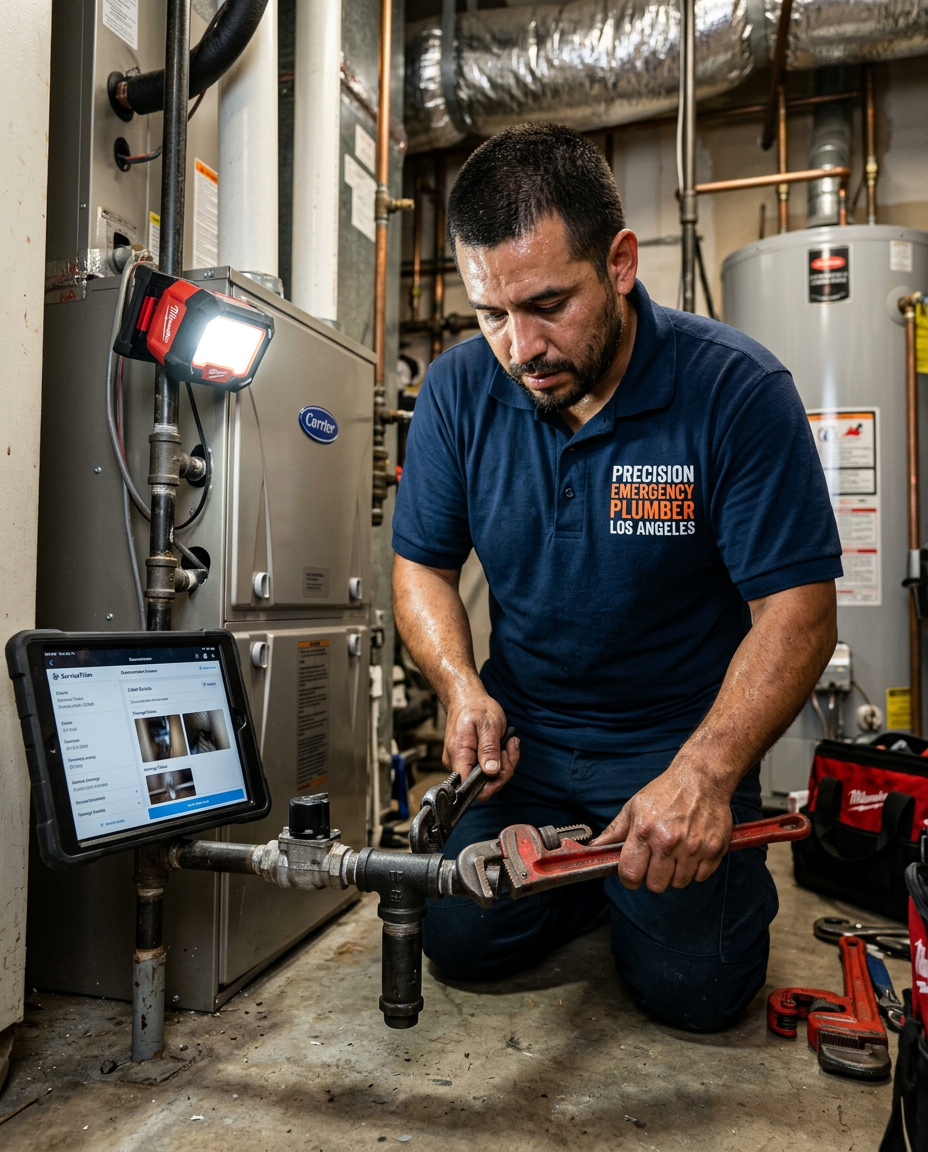 Does a gas furnace need a sediment trap?