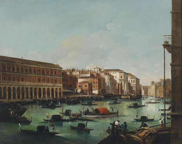 Venedig Canal Grande mit Fabbriche Nuove