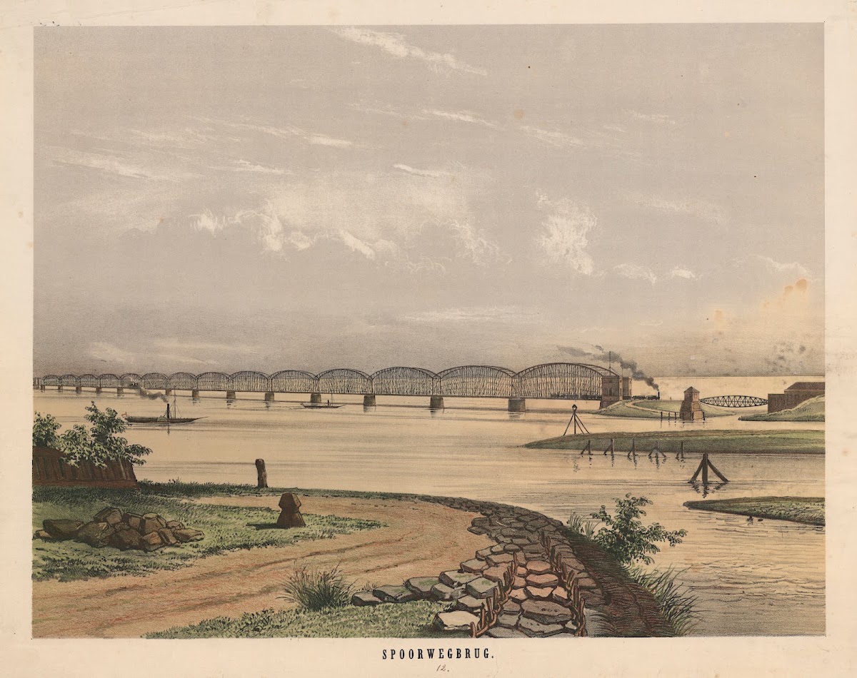 Spoorwegbrug 1864