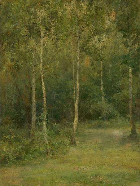 Wooded Landscape With Little Birches 18941896