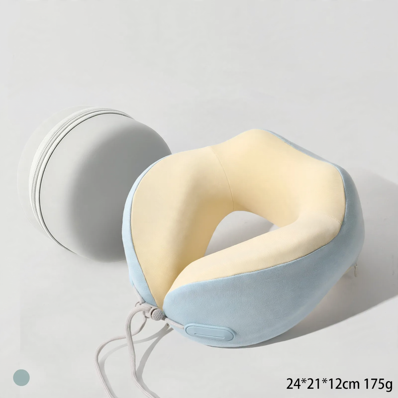 U-shaped memory foam neck pillow, portable
