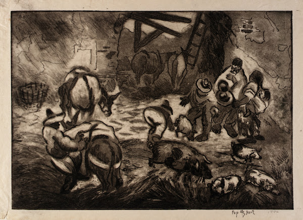 Pig Market Mexico 1926