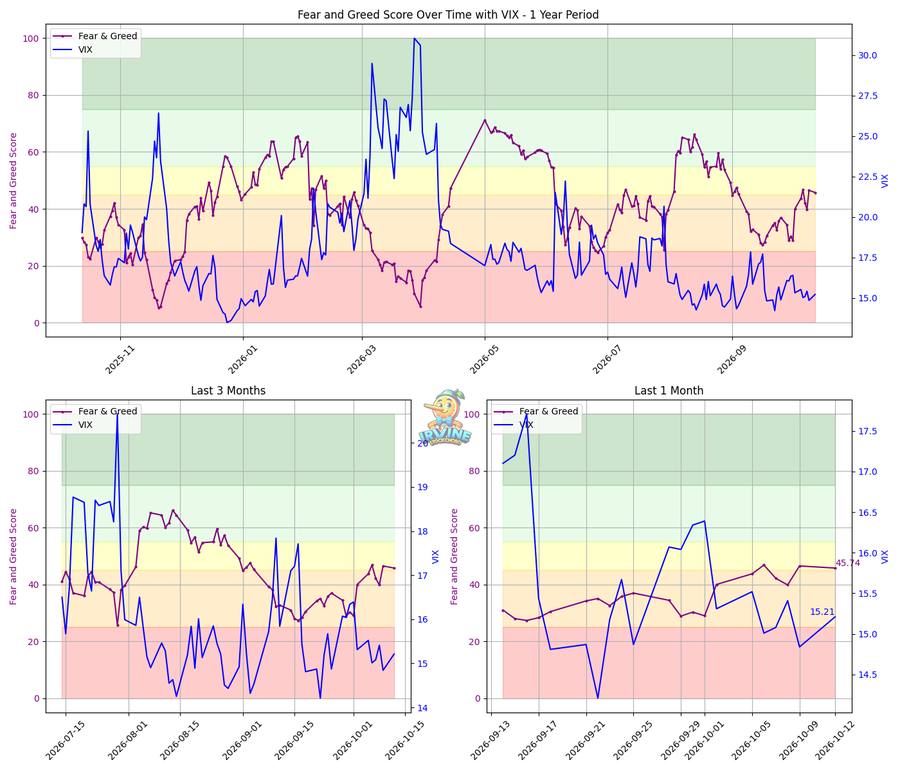 Fear & Greed + VIX
