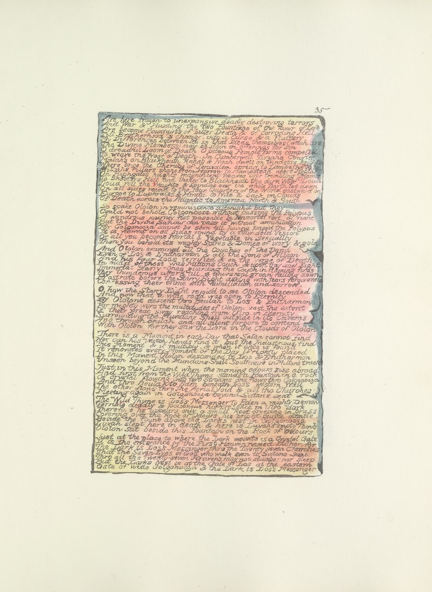 Milton a poem in 2 books Pl35 19th century
