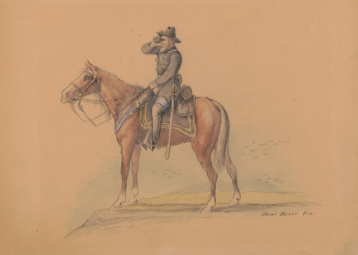 Lieutenant Colonel Francis Frank Erdelmeyer Stones River Tennessee January 1863